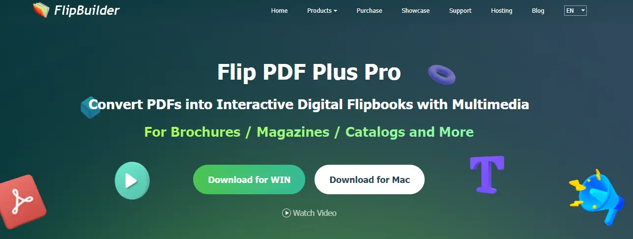 Flipbuilder Homepage