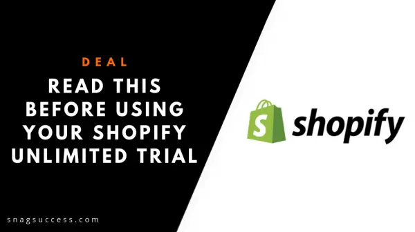 Read This Before Using Your Shopify Unlimited Trial