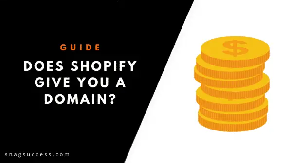 Does Shopify give you a domain