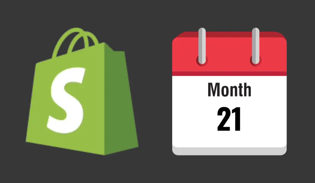 Shopify 21 Day Trial